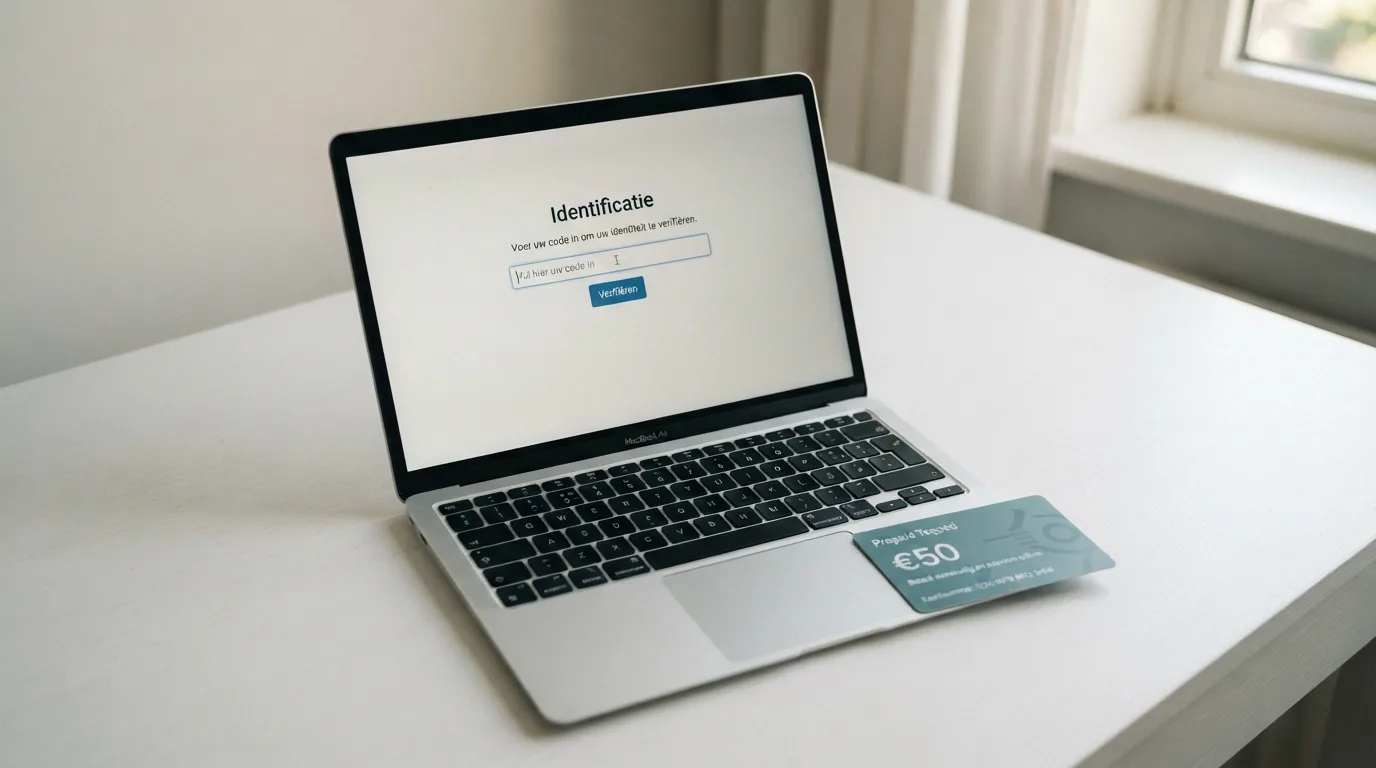 Het logo van de Kansspelautoriteit naast een doorgestreepte CashtoCode-voucher